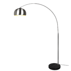 Φωτιστικό Δαπέδου Trio Lighting 1xE27 Νικελ Χρώματος – 411700107