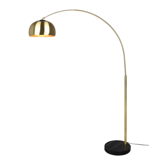 Φωτιστικό Δαπέδου Trio Lighting ARGENTINA  1x E27 Ορείχαλκος Ματ Μεταλλικό   – 411700108