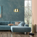 Φωτιστικό Δαπέδου Trio Lighting ARGENTINA  1x E27 Ορείχαλκος Ματ Μεταλλικό   – 411700108