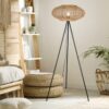 Φωτιστικό Δαπέδου Trio Lighting 1xE27 Μαύρου Χρώματος – 412300136