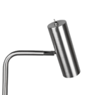 Φωτιστικό Δαπέδου Trio Lighting   GU10 Νίκελ Ματ Μεταλλικό    412400107