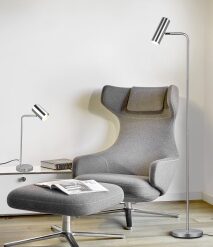 Πορτατίφ Trio Lighting   GU10 Νίκελ Ματ Μεταλλικό    512400107
