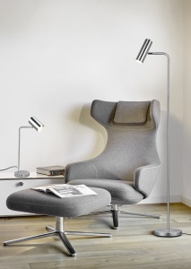 Πορτατίφ Trio Lighting   GU10 Νίκελ Ματ Μεταλλικό    512400107