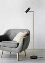 Φωτιστικό Δαπέδου Trio Lighting   GU10 Ορείχαλκος Ματ Μεταλλικό    412400108