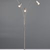Φωτιστικό Δαπέδου Νίκελ Ματ Μεταλλικό MARLEY 5xGU10 Trio Lighting – 412400507