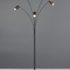 Φωτιστικό Δαπέδου Μαύρο Ματ Μεταλλικό MARLEY 5xGU10 Trio Lighting – 412400532