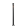 Κολωνάκι Trio Lighting ROYA 1x GU10 Ανθρακί Χυτό Αλουμίνιο IP44, Ανιχνευτής Κίνησης  – 414260142  IP44 – – Motion sensor