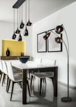 Φωτιστικό Δαπέδου Trio Lighting 3xE14 Μαύρου Χρώματος – 417000332