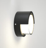 Φωτιστικό επιτοίχιο HER-02 LED BLACK εξωτερικού χώρου Heronia – 42-0002