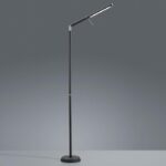 Φωτιστικό Δαπέδου Trio Lighting LED 6W  Μαύρο Ματ Μεταλλικό Dimmable 560lm 3000K  420490132