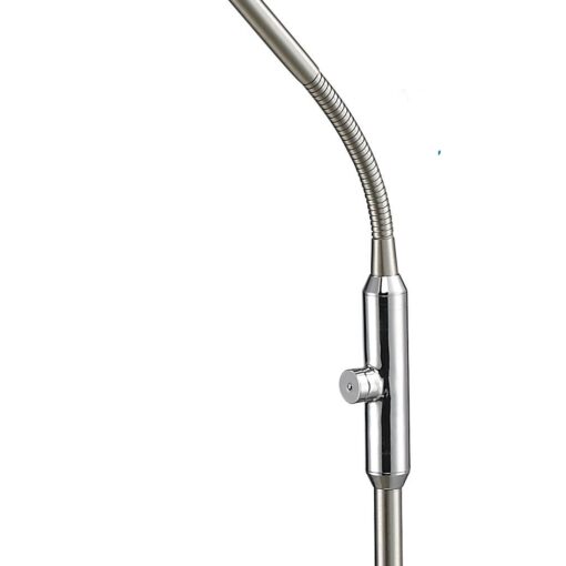 Φωτιστικό Δαπέδου Trio Lighting LED 12W  Νίκελ Ματ Μεταλλικό Dimmable 1100lm 3000K  420910107