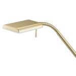 Φωτιστικό Δαπέδου Trio Lighting LED 12W  Ορείχαλκος Ματ Μεταλλικό Dimmable 1100lm 3000K  420910108