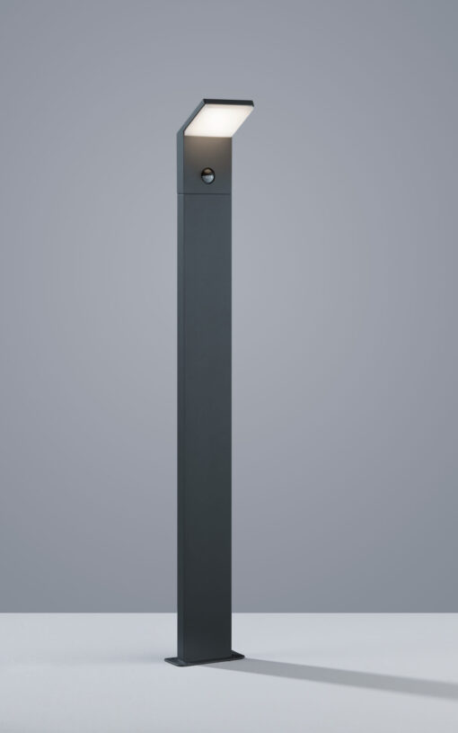 Κολωνάκι Trio Lighting LED 9W  Ανθρακί Αλουμίνιο 900lm 3000K IP54 421169142