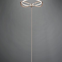 Φωτιστικό Δαπέδου Trio Lighting LED 31W  Ορείχαλκος Ματ Μεταλλικό Dimmable 3700lm 3000K  421210108