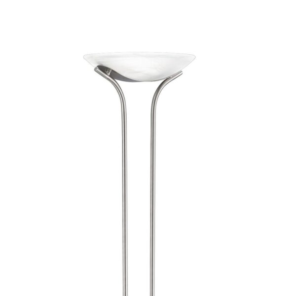 Φωτιστικό Δαπέδου Trio Lighting LED 4,5W  Νίκελ Ματ Μεταλλικό Dimmable 450lm 3000K  421910207