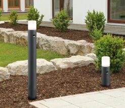 Κολωνάκι Trio Lighting   E27 Ανθρακί Αλουμίνιο   IP44 422260142