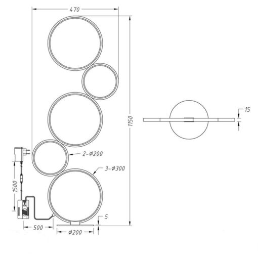 Φωτιστικό Δαπέδου Trio Lighting LED 36W  Λευκό Ματ Μεταλλικό Dimmable 3200lm 3000K  422610531