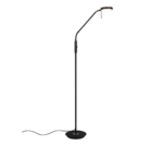 Φωτιστικό Δαπέδου Trio Lighting  LED 12W Μαύρο Ματ Μεταλλικό Dimmable 1400lm  2300+3000+4000K – 423310132