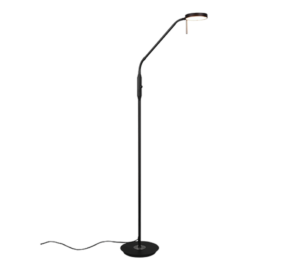 Φωτιστικό Δαπέδου Trio Lighting  LED 12W Μαύρο Ματ Μεταλλικό Dimmable 1400lm  2300+3000+4000K – 423310132