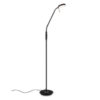 Φωτιστικό Δαπέδου Trio Lighting  LED 12W Μαύρο Ματ Μεταλλικό Dimmable 1400lm  2300+3000+4000K – 423310132