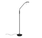 Φωτιστικό Δαπέδου Trio Lighting  LED 12W Μαύρο Ματ Μεταλλικό Dimmable 1400lm  2300+3000+4000K – 423310132