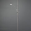 Φωτιστικό Δαπέδου Trio Lighting LED 32W  Νίκελ Ματ Μεταλλικό Dimmable 4000lm 2700 + 4000K  424210307