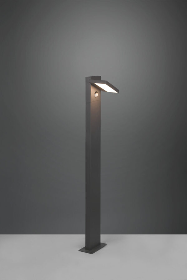 Κολωνάκι Trio Lighting LED 8W  Ανθρακί Αλουμίνιο 1000lm 3000K IP54 426369142