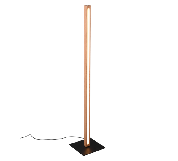 Φωτιστικό Δαπέδου Trio Lighting  LED 20W Ξύλο Φυσικό Ξύλο Step Dimmable 2300lm  3000K – 426410130