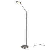 Φωτιστικό Δαπέδου Trio Lighting FRANKLIN  LED, 6,5W · 650lm, 2700+3200+4000K Νίκελ Ματ Μεταλλικό, Λειτουργία μνήμης, Dimmer αισθητήρα  – 426510107