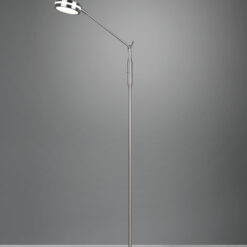 Φωτιστικό Δαπέδου Trio Lighting FRANKLIN  LED, 6,5W · 650lm, 2700+3200+4000K Νίκελ Ματ Μεταλλικό, Λειτουργία μνήμης, Dimmer αισθητήρα  – 426510107