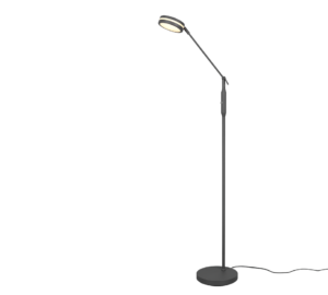 Φωτιστικό Δαπέδου Trio Lighting FRANKLIN  LED, 6,5W · 650lm, 2700+3200+4000K Ανθρακί Μεταλλικό, Λειτουργία μνήμης, Dimmer αισθητήρα – 426510142