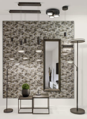 Φωτιστικό Δαπέδου Trio Lighting FRANKLIN  LED, 35W · 4100lm, 2700+3200+4000K Ανθρακί Μεταλλικό, Λειτουργία μνήμης, Dimmer αισθητήρα  – 426510242