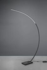 Φωτιστικό Δαπέδου Trio Lighting LED 18W  Μαύρο Ματ Μεταλλικό Dimmable 1400lm 3000K  426511832