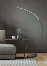 Φωτιστικό Δαπέδου Trio Lighting LED 18W  Μαύρο Ματ Μεταλλικό Dimmable 1400lm 3000K  426511832