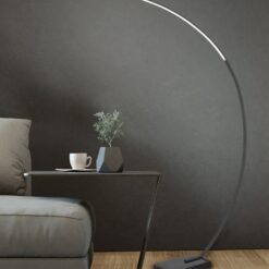 Φωτιστικό Δαπέδου Trio Lighting LED 18W  Μαύρο Ματ Μεταλλικό Dimmable 1400lm 3000K  426511832