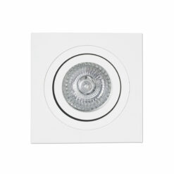 RADÓN ADJUST WHITE RECESSED LAMP SQUARE GU10 FARO – 43396