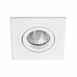 RADÓN ADJUST WHITE RECESSED LAMP SQUARE GU10 FARO – 43396