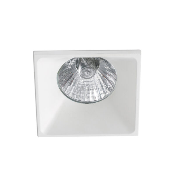 Faro Barcelona NEÓN SQ White recessed lamp GU10   – 43400