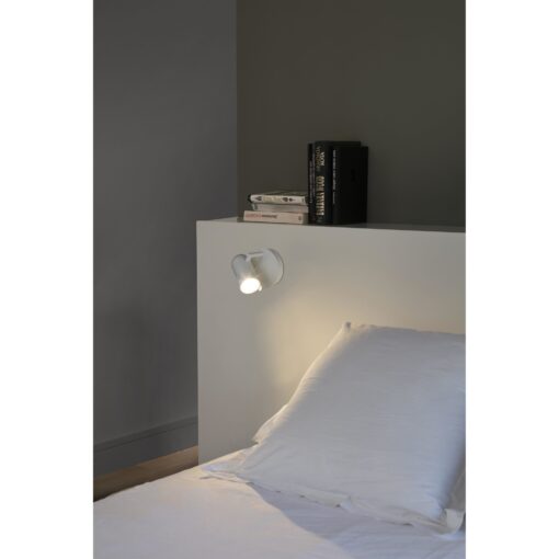 ORLEANS WHITE WALL LAMP 1L FARO – 43520