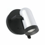 ORLEANS CHROME WALL LAMP 1L FARO – 43522