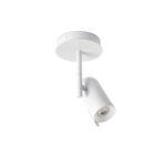 Faro Barcelona Orleans Μονό Σποτ με Ντουί GU10 σε Λευκό Χρώμα – 43529