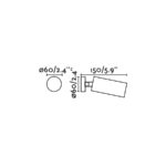 Faro Barcelona STAN Προβολέας Μαύρου Χρώματος LED 15W 2700K – 43727