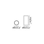 STAN CEILING LAMP WHITE 1xGU10                    FARO – 43746