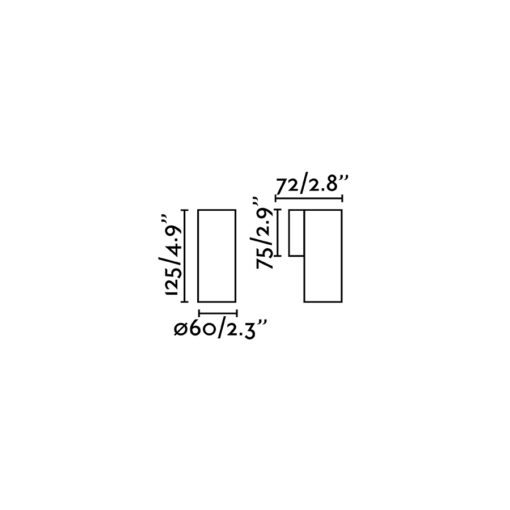 STAN WALL LAMP WHITE 1xGU10                       FARO – 43748