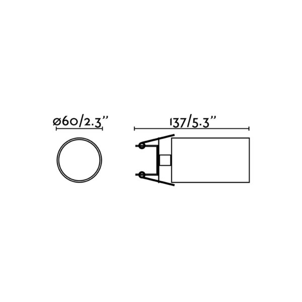 STAN PENDANT RECESSED BLACK 1xGU10                FARO – 43753