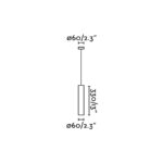STAN PENDANT LAMP BLACK 1xGU10                    FARO – 43755