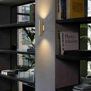 STAN WALL LAMP SATIN GOLD 2xGU10                  FARO – 43760