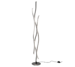 Φωτιστικό Δαπέδου Trio Lighting BLAZE , 28W · 3250lm, 2300+3000+4000K Βουρτσισμένο Αλουμίνιο Μεταλλικό, Step Dimmable, Λειτουργία μνήμης – 441210305