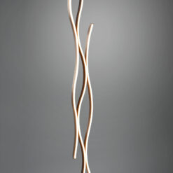 Φωτιστικό Δαπέδου Trio Lighting BLAZE , 28W · 3250lm, 2300+3000+4000K Βουρτσισμένο Αλουμίνιο Μεταλλικό, Step Dimmable, Λειτουργία μνήμης – 441210305