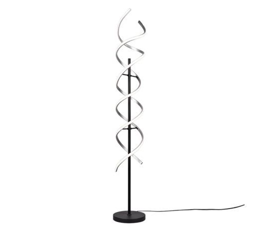 Φωτιστικό Δαπέδου Trio Lighting SEQUENCE , 32W · 4000lm, 2300+3000+4000K Βουρτσισμένο Αλουμίνιο Αλουμίνιο, Dimmer αισθητήρα, Λειτουργία μνήμης – 441810205